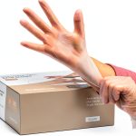 Vinyl Exam Gloves FifthPulse Disposable 50 Count Thick Latex‑Free-0