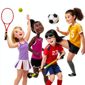 American Girl Kids Fitness Book – Active Exercise Guide, Ages 8-12-0