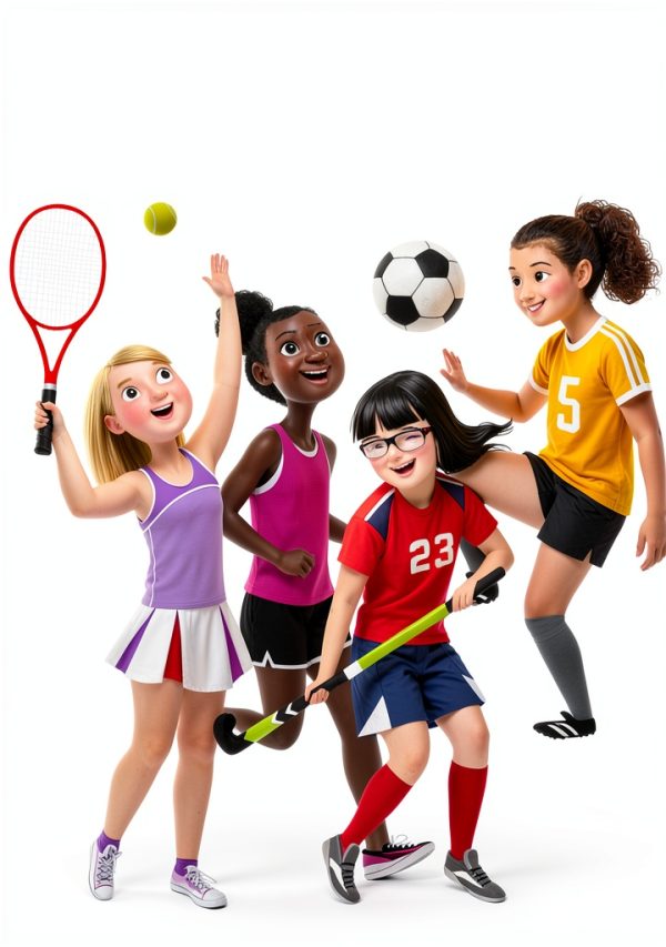 American Girl Kids Fitness Book – Active Exercise Guide, Ages 8-12-0