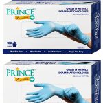 Prince Premium Nitrile Gloves Unisex X-Large Assorted Colors-0