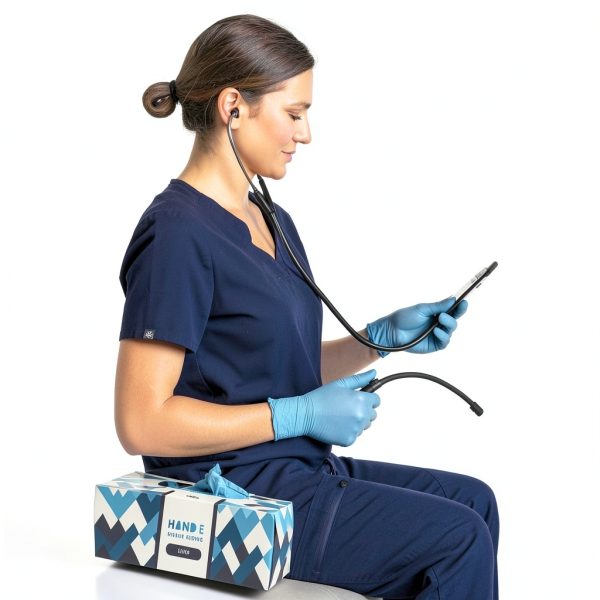 Nitrile Disposable Gloves Hand-E Touch Medical 3mil LatexFree-2