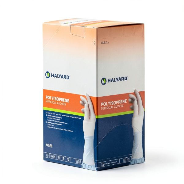 HALYARD Surgical Gloves Polyisoprene Powder-Free DERMASHIELD 9 mil-2