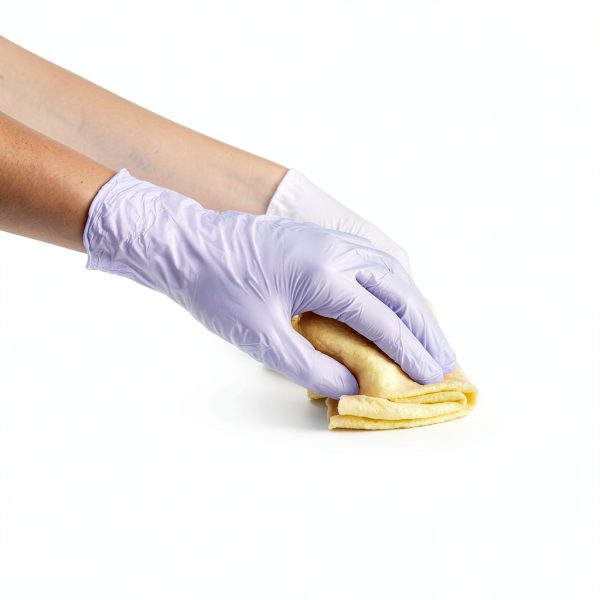 FifthPulse latex free nitrile gloves Lilac and Burgundy Small to XL-3
