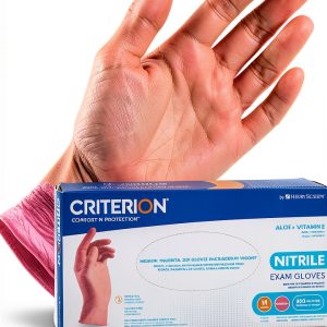 Nitrile Gloves Aloe Vitamin E 200 Pack Small Medium Large Non-Latex-0