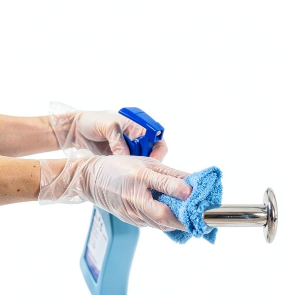 Vinyl Exam Gloves FifthPulse Disposable 50 Count Thick Latex‑Free-4