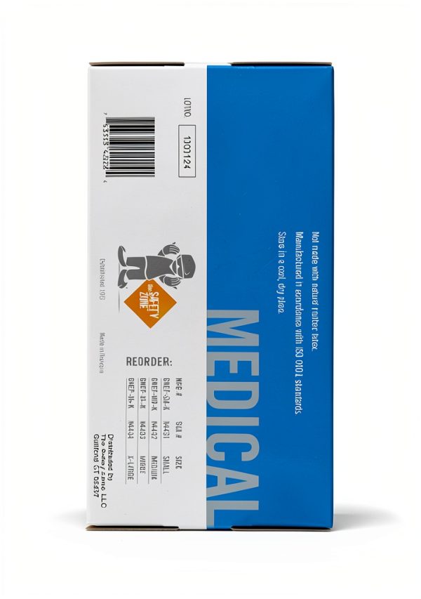 Safety Zone Medical Surgical Gloves Pull On Hand Wash 1lb-2