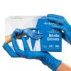 FifthPulse Nitrile Medical Gloves Non Latex Blue Medium Pack of 50-0