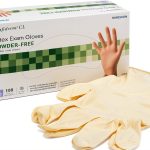 McKesson Brand Ivory Latex Exam Gloves XL Size 14-430-0