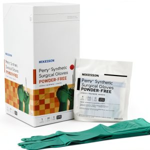 Sterile Surgical Gloves McKesson 20 2560N Powder Free Radiated Sizes-0