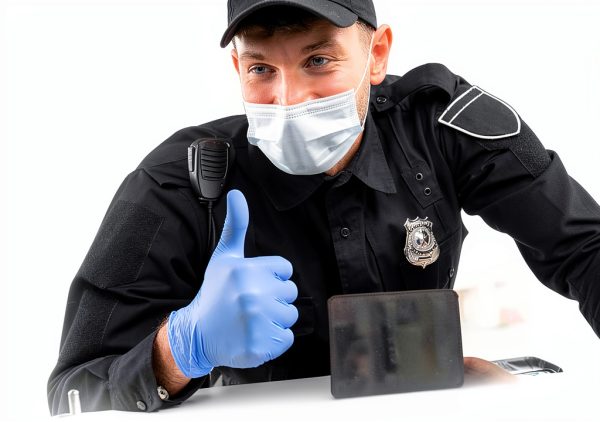 Medical-Grade Nitrile Gloves 1st Choice Blue Indigo 3mil Box of 100-0