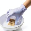 FifthPulse latex free nitrile gloves Lilac and Burgundy Small to XL-2
