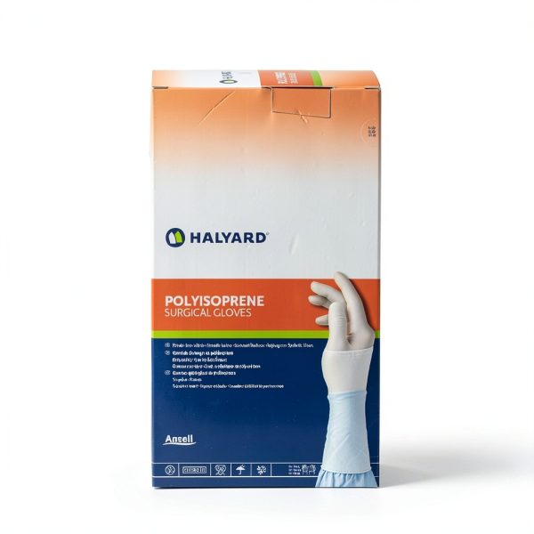 HALYARD Surgical Gloves Polyisoprene Powder-Free DERMASHIELD 9 mil-1