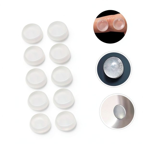 Cabinet Bumpers Adhesive Door Stops Silicone Pads by FELTECHELECTR-4