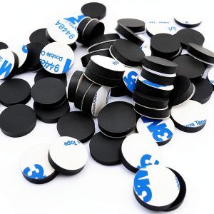 1/2" Silicone Bumper Feet Pads 1/8" Thick Adhesive 48 Pack Western-0
