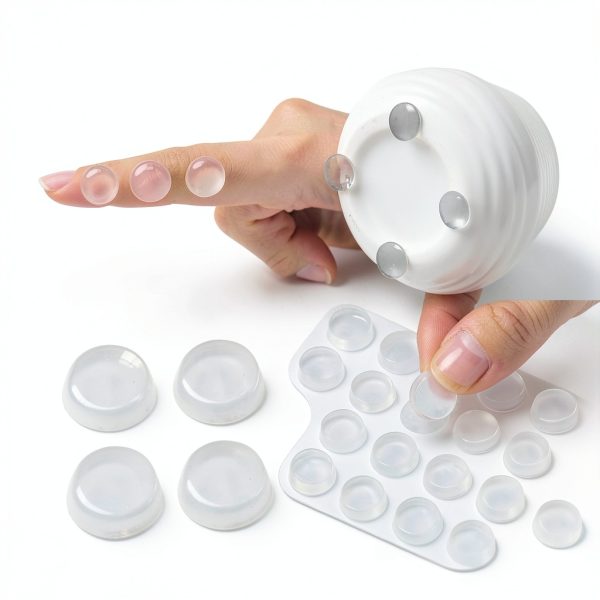 Cabinet Bumpers Adhesive Door Stops Silicone Pads by FELTECHELECTR-5